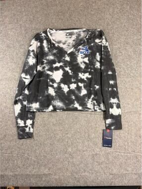 Fanatics Chicago White Sox Women's Tie Dye Logo V-Neck T-Shirt Size Large NWT